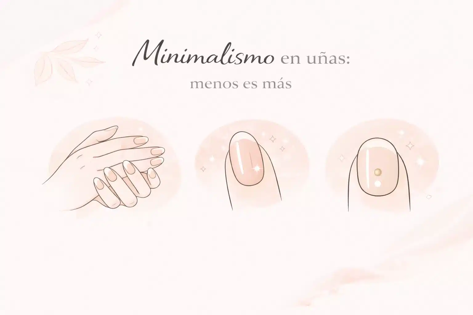 Minimalismo en uñas
