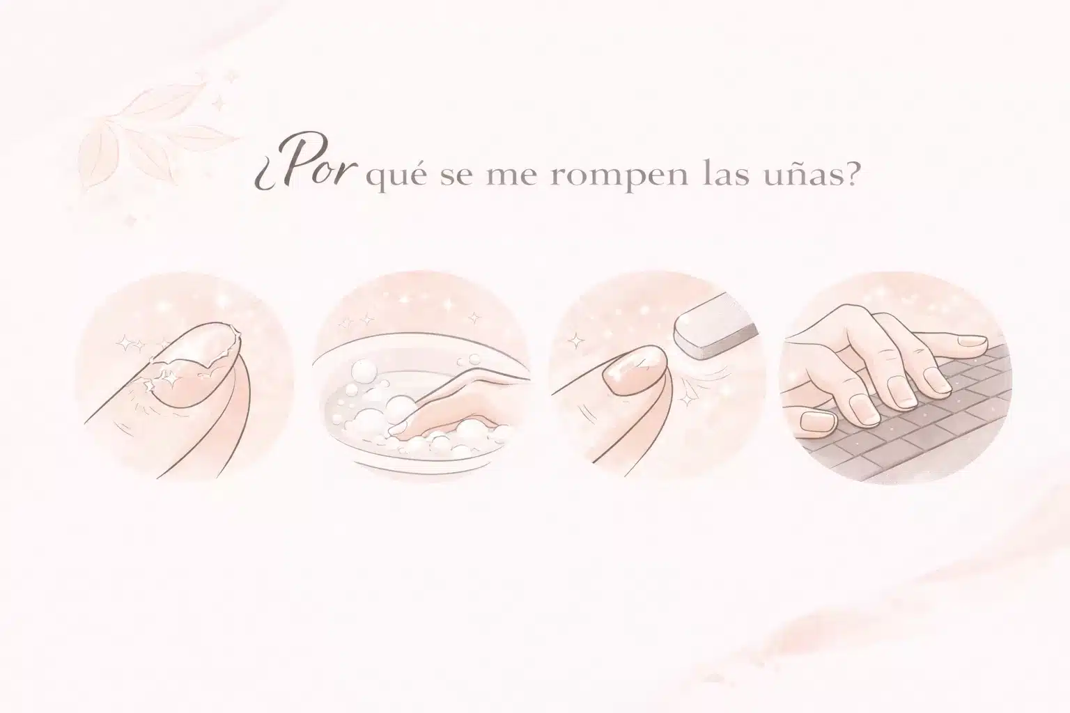 Por que se me rompen las uñas